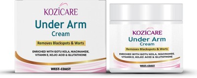 Kozicare Under Arm Cream For Remove Black Spots & Warts ? 50gm(50 g)