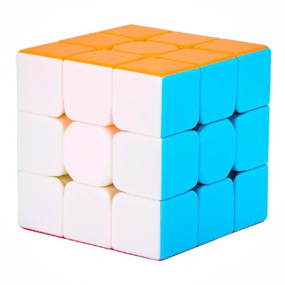 Offer99 Rubix Speed Cube 3x3 Fidget Cube Toy Stickerless Smooth Turning 3x3x3 Magic Speed Cube Puzzles Cube Toys for Kids Adult o10(1 Pieces)