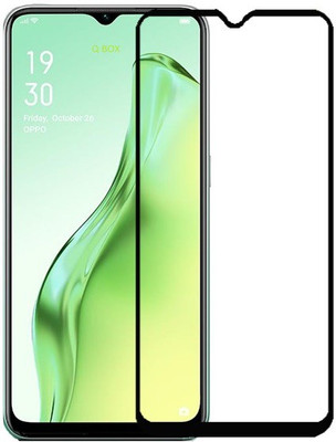 Q Box Edge To Edge Tempered Glass for Oppo A31(Pack of 1)