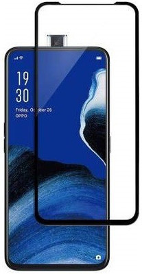 XRENGTH Edge To Edge Tempered Glass for Oppo Reno2 F(Pack of 1)