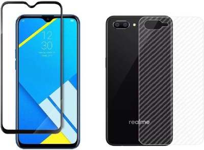 Instyle Front and Back Tempered Glass for Realme C2, Gionee Max, OPPO A1K(Pack of 2)