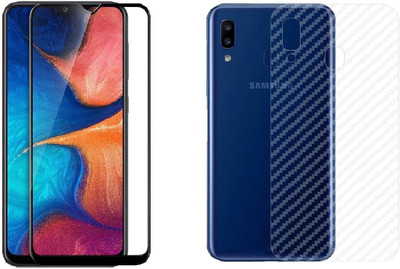 Aspir Front and Back Screen Guard for Samsung Galaxy A20(Pack of 2)