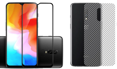 Aspir Front and Back Screen Guard for OnePlus 6T(Pack of 2)