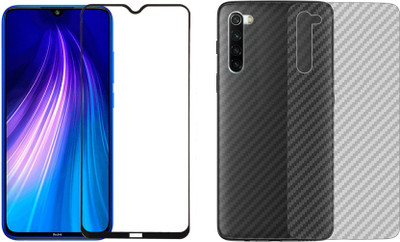 Aspir Front and Back Screen Guard for Mi Redmi Note 8(Pack of 2)