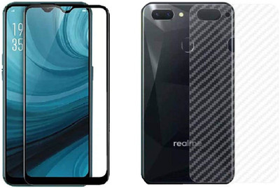 INSTYLE Front and Back Tempered Glass for Realme 2, Realme C1, Oppo A5s(Pack of 2)