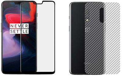 Aspir Front and Back Screen Guard for OnePlus 6(Pack of 2)