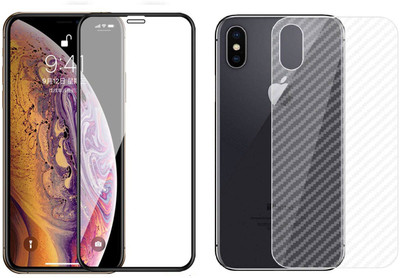 Aspir Front and Back Screen Guard for Apple iPhone XS(Pack of 2)