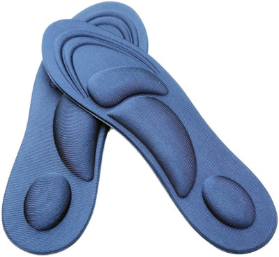 AlexVyan Soft Insole Shoe Pad Sole Protector 3D Cushion Forefoot Foam For Men & Women Insole(Blue)