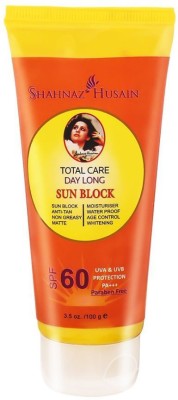 Shahnaz Husain Sunscreen - SPF 60 SPF 60 (80gm + 20gm)(100 g)