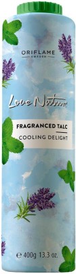 Oriflame Love Nature Fragranced Talc Cooling Delight(400 g)