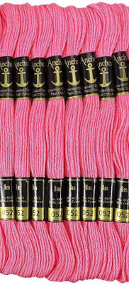 ANCHOR pink Thread(4 m Pack of10)