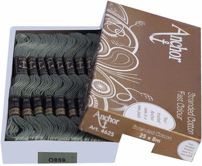 ANCHOR Gray Thread(8 m Pack of25)