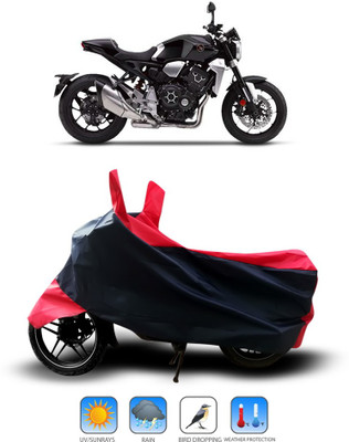 Shelterhub Enterprises Two Wheeler Cover for Honda(CB1000R Plus, Black)