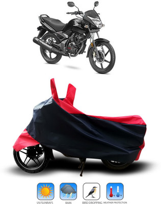 Shelterhub Enterprises Two Wheeler Cover for Honda(CB Unicorn, Black)