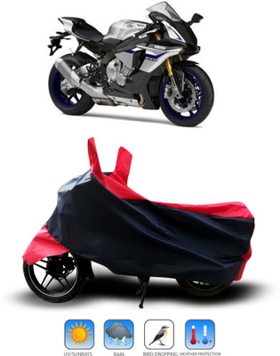 Shelterhub Enterprises Two Wheeler Cover for Yamaha(YZF R1, Black)