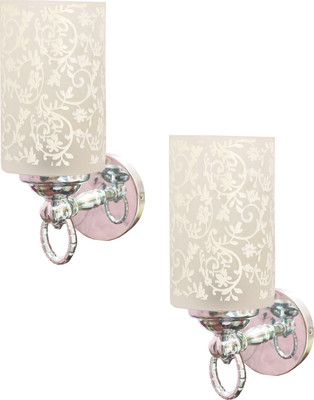 MRIYANGNI Wallchiere Wall Lamp Without Bulb(Pack of 2)