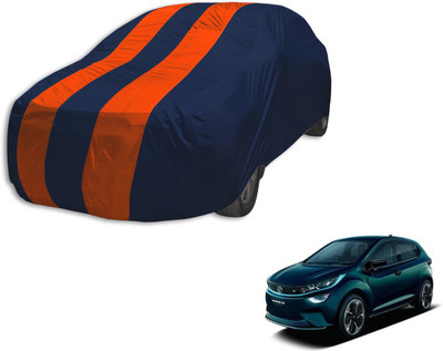 Auto Hub Car Cover For Tata Altroz (Without Mirror Pockets)(Blue, Orange)
