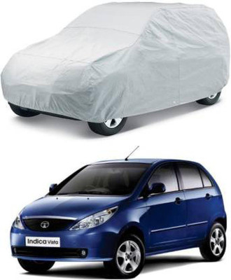 Uncle Paddy Car Cover For Tata Indica Vista (Without Mirror Pockets)(Silver)