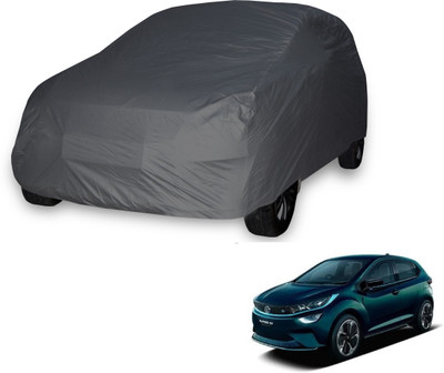 Auto Hub Car Cover For Tata Altroz (Without Mirror Pockets)(Grey)