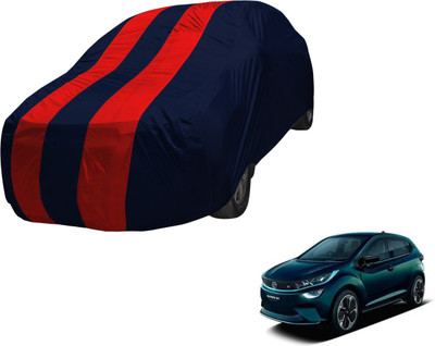 MOCKHE Car Cover For Tata Altroz (Without Mirror Pockets)(Blue, Red)