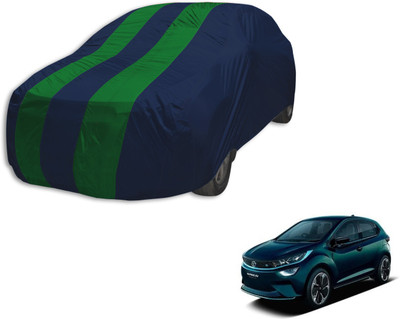 MOCKHE Car Cover For Tata Altroz (Without Mirror Pockets)(Blue, Green)