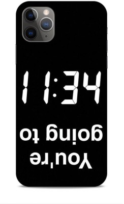 MAPPLE Back Cover for Apple iPhone 11 Pro Max (Quotation /)(Black, Hard Case, Pack of: 1)