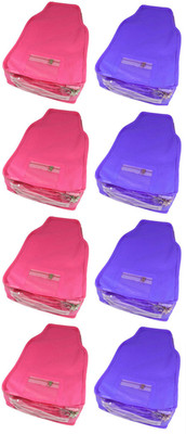 Little one High Quality Combo deal Large 4pc pink blouse cover and 4pc purple blouse cover Capacity 10-15 Units Saree/Blouse Each(Pink, Purple)