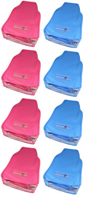 Little one High Quality Combo deal Large 4pc Pink blouse cover and 4pc blue blouse cover Capacity 10-15 Units Saree/Blouse Each(Pink, Blue)