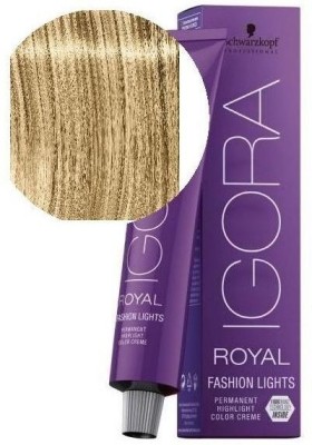 Schwarzkopf Igora Royal Fashion Lights Permanent Highlight Creme Hair Color , ( Natural Extra L-00)