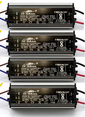 D'Mak 50w 1500mA Driver - 4 LED Driver