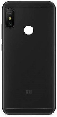 Sandreezz Xiaomi Redmi 6 Pro Back Panel(Black)