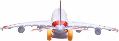 Anushka Toys Battery Operated Beautiful Flashing Lights and Sound Aeroplane Toy(Multicolor)