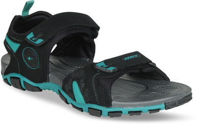 Sparx SS 491 Men Sports Sandals(Black, Blue , 8)
