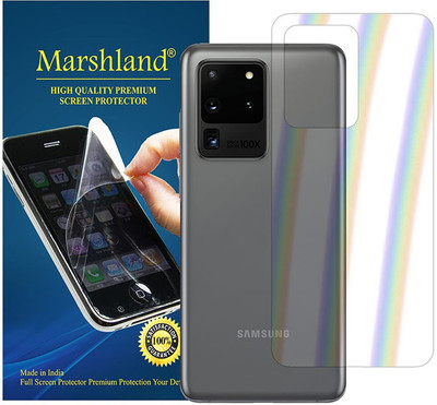 MARSHLAND Back Screen Guard for Samsung Galaxy S20 Ultra, Rainbow(Pack of 1)