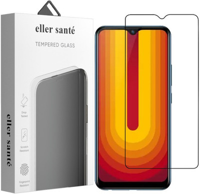 eller santé Edge To Edge Tempered Glass for Vivo U10(Pack of 1)