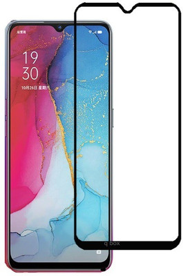 Q Box Edge To Edge Tempered Glass for OPPO Reno 3(Pack of 1)