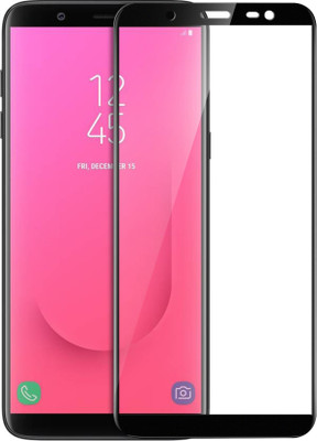 Gorilion Edge To Edge Tempered Glass for Samsung Galaxy J8(Pack of 1)