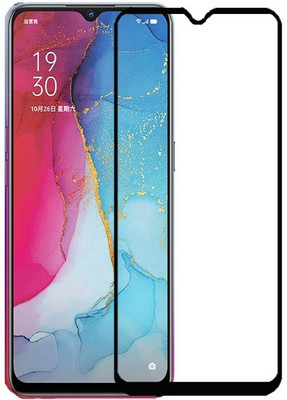 Q Box Edge To Edge Tempered Glass for OPPO Reno 3(Pack of 1)