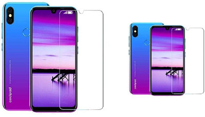 ISAAK Tempered Glass Guard for Coolpad Cool 3 Plus(Pack of 2)