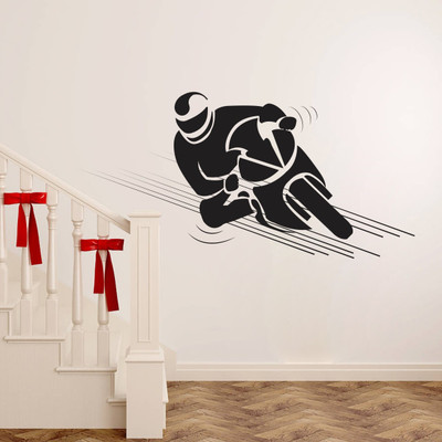 VCREATE DECOR 58 cm Bike Removable Sticker(Pack of 1)