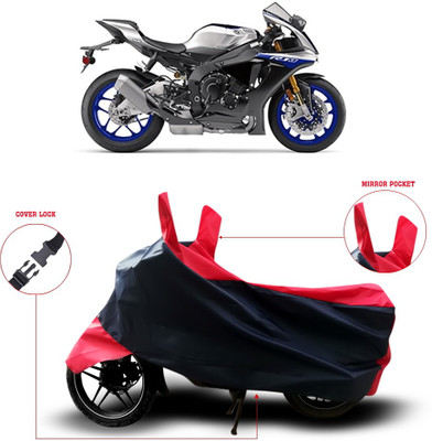 MSR STORE Two Wheeler Cover for Yamaha(YZF R1, Black)