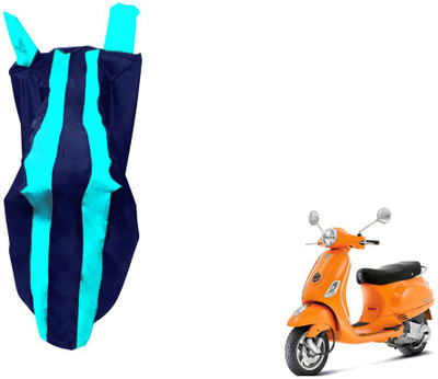 WolkomHome Two Wheeler Cover for Piaggio(Vespa, Blue)