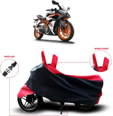 Shelterhub Enterprises Two Wheeler Cover for KTM(Black)