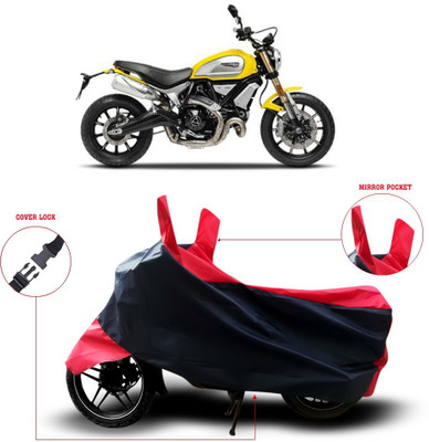 SnehaSales Two Wheeler Cover for Ducati(Scrambler, Black)