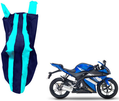 WolkomHome Two Wheeler Cover for Yamaha(YZF R15 S, Blue)