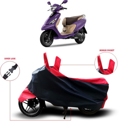 THE REAL ARV Waterproof Two Wheeler Cover for TVS(Blue)