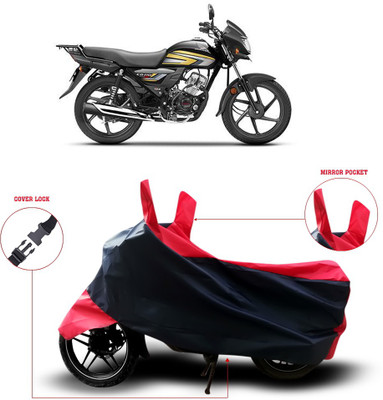 Shelterhub Enterprises Two Wheeler Cover for Honda(CD 110 Dream, Black)