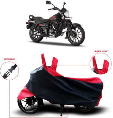 THE REAL ARV Waterproof Two Wheeler Cover for Bajaj(Avenger 220 Street, Black)