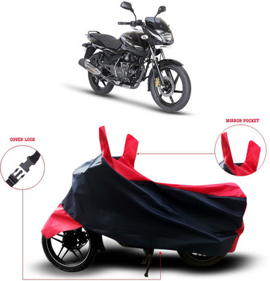 ANTHUB Two Wheeler Cover for Bajaj(Pulsar 150, Black)