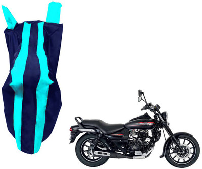 WolkomHome Two Wheeler Cover for Bajaj(Avenger 220 Street, Blue)